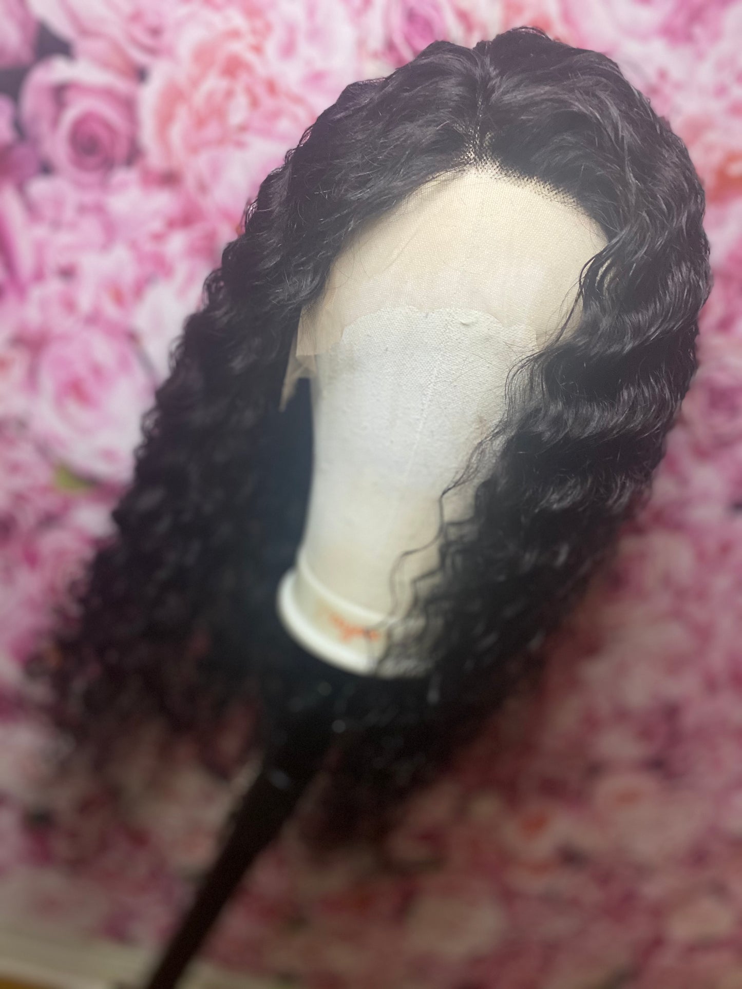 Deep Wave transparent lace 14x3 frontal wigs