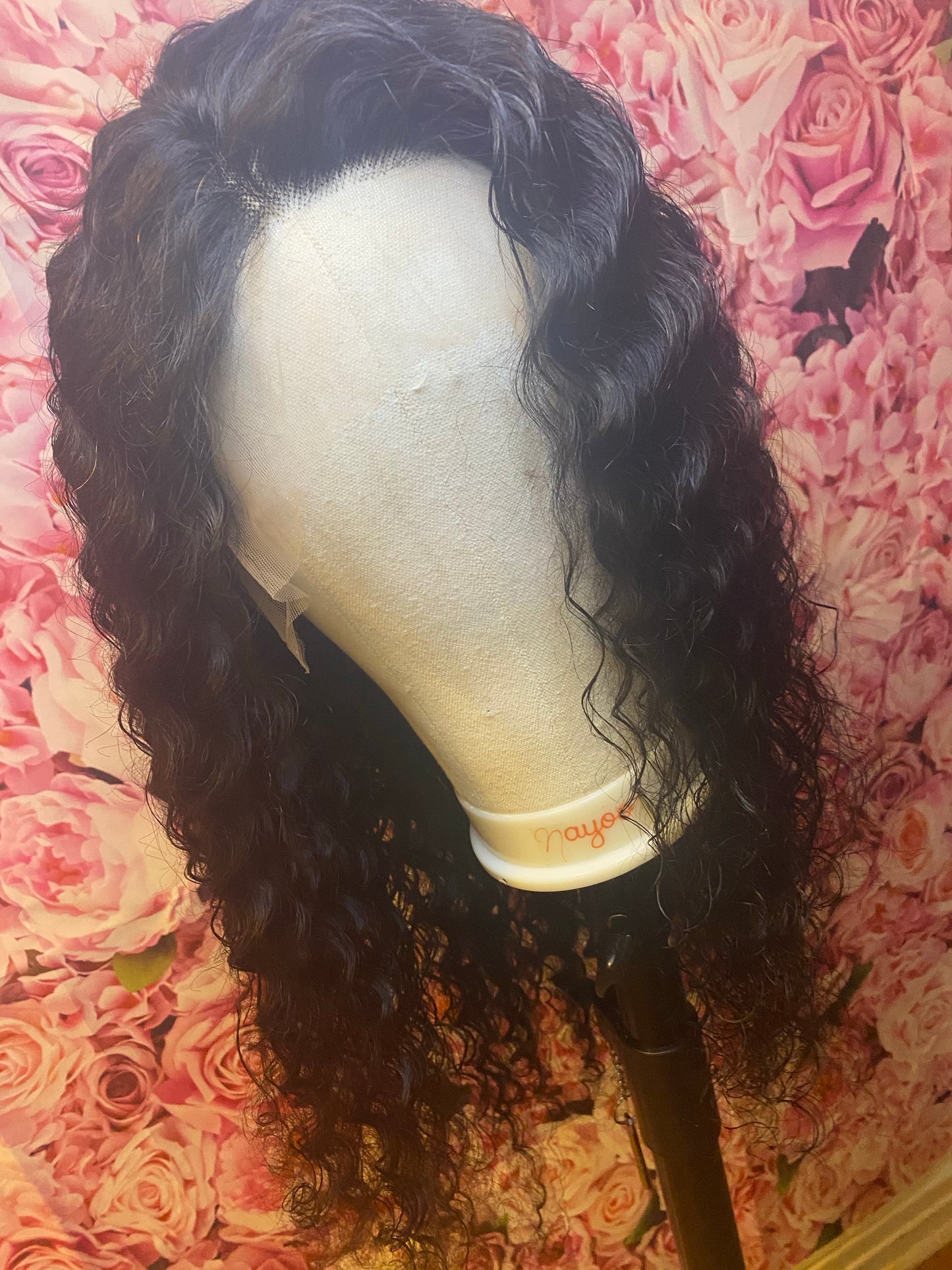 Deep Wave transparent lace 14x3 frontal wigs